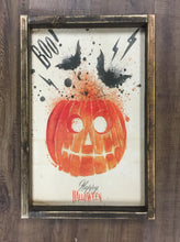 Halloween vintage paper signs