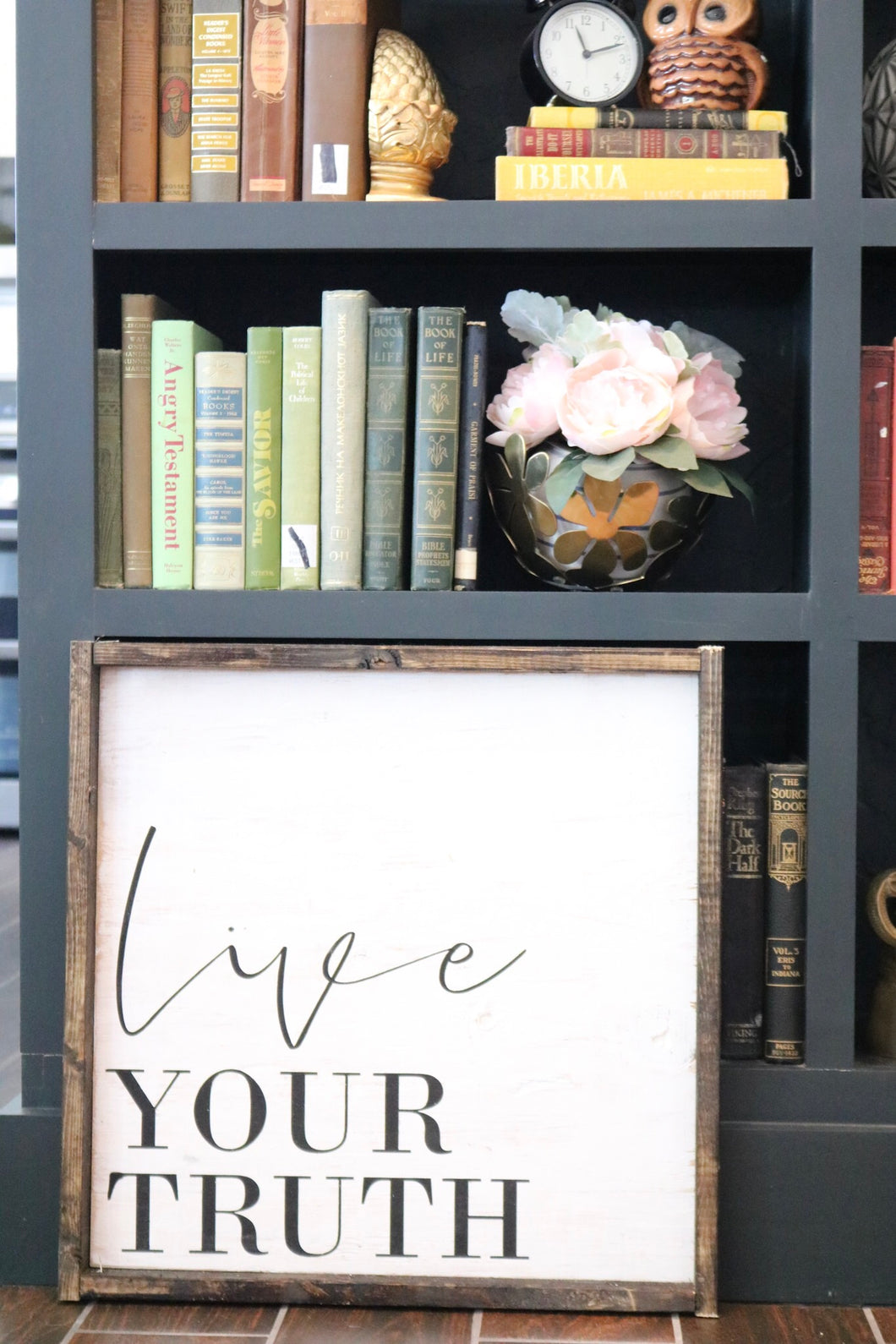 Live Your Truth - Wood Sign
