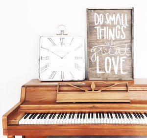 Do Small Things With Great Love - Vertical
