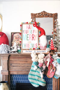 Have Yourself A Merry Little Christmas-Block/Cursive