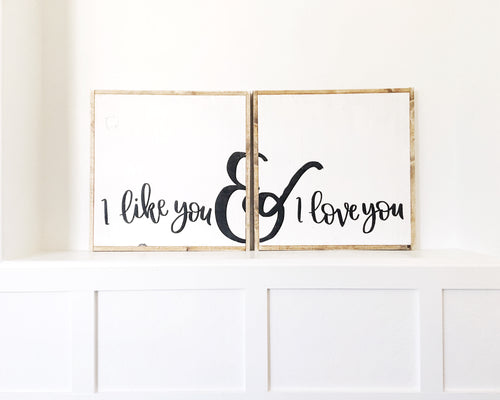 I Like You And I Love You - Double Set