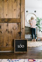 The Loo - Bathroom Wood Sign