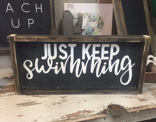 Just keep swimming