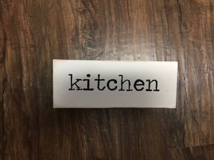 Conversation Wood Sign