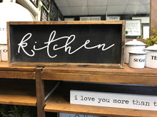 Kitchen - Cursive