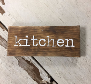 Conversation Wood Sign