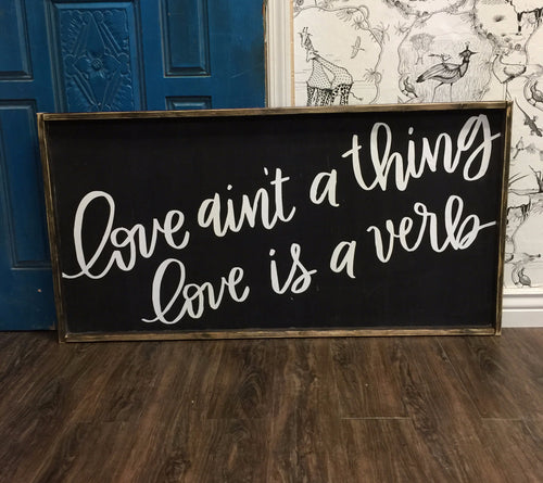 Love Ain't A Thing