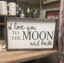 I Love You To The Moon And Back - Landscape