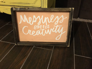 Messiness Breeds Creativity