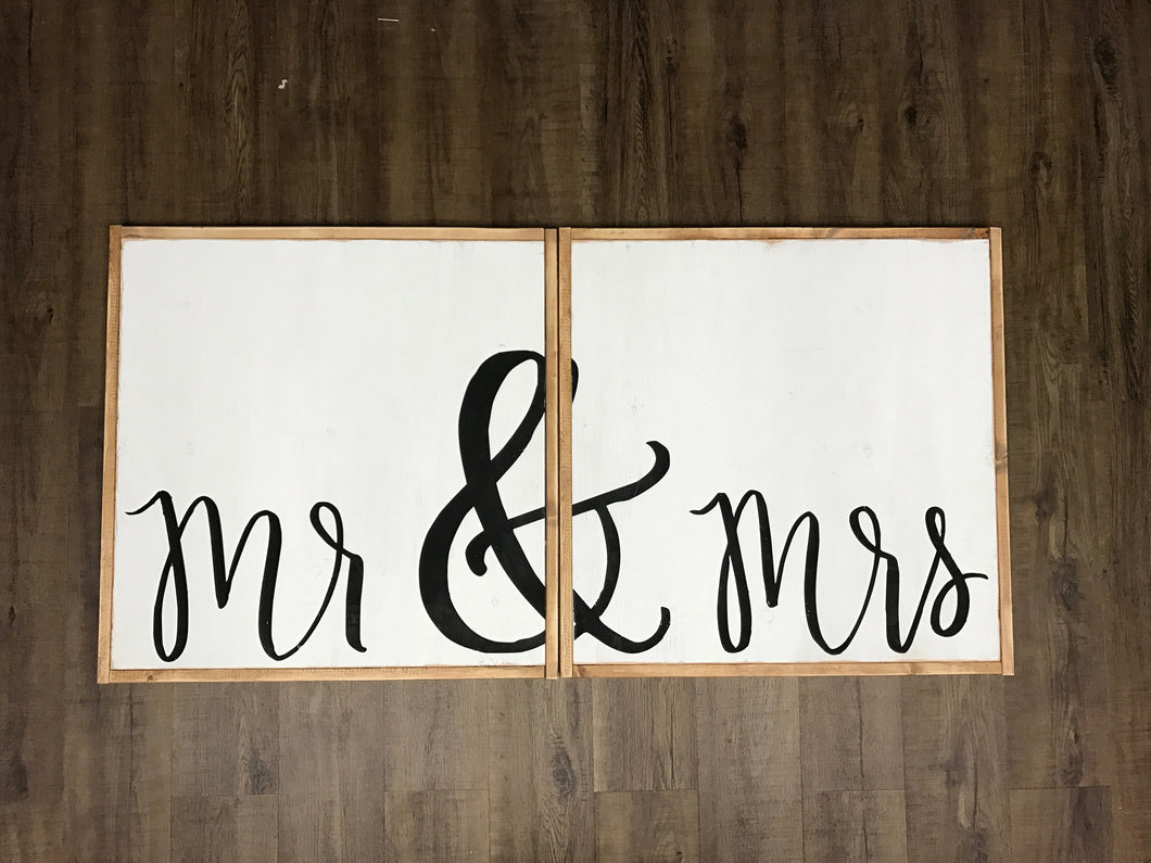 Mr & Mrs - Double Set