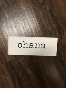 Conversation Wood Sign