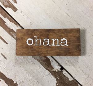 Conversation Wood Sign