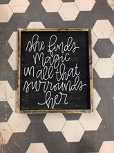 She Finds Magic