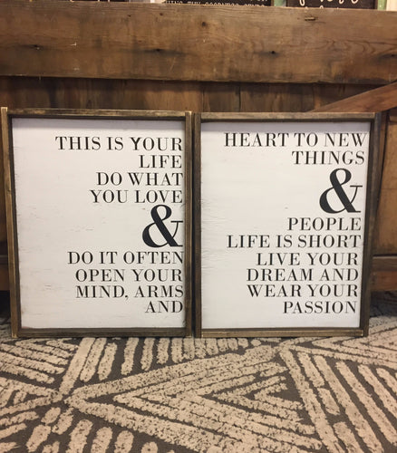 This is your life - Double Set