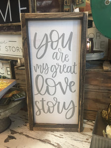 You Are My Great Love Story
