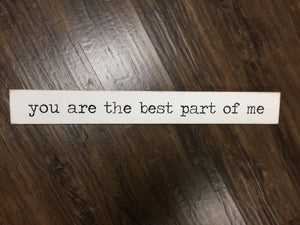 Conversation Wood Sign